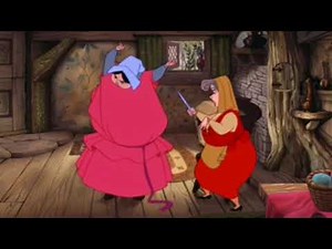 Sleeping Beauty (1959) Scene: Setting a Surprise Birthday for Aurora