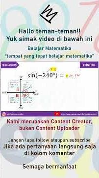 Calculating the value of sin cos tan of negative angles😊😁 #learningmathematics #mathematics #school