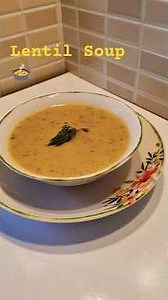 The World's Easiest Lentil Soup Recipe 🍲 #soup #easydessert #food #recipe #foodrecipe #cooking #home
