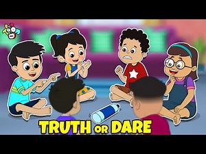 TRUTH or DARE | Gattu Chinki’s Dare | Cartoon | Moral Story | PunToon Kids