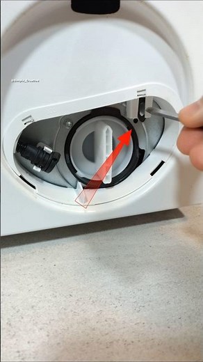 How to Unlock a Stuck Washing Machine Door. Try This Fix! #diy #tips #tricks #fix