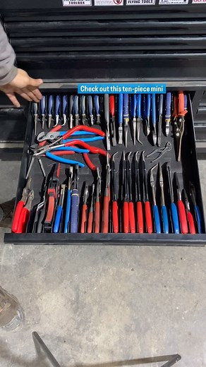 2.3K views · 22 reactions | @snapon_official 10pc Blue Point Mini Plier Set #tools #mechanic #fyp #viral #video #affordable #mini #helpful | Tools R Us | Facebook