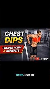 Chest Dips | Proper Form.