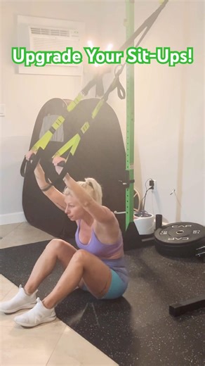 Suspension Trainer Sit-Ups 🔥 Next-Level Core