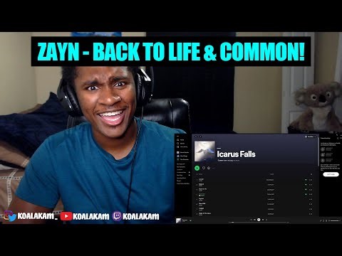 i FOUND a new FAVORITE song! ZAYN - Back To Life & Common (Icarus Falls) (REACTION!)