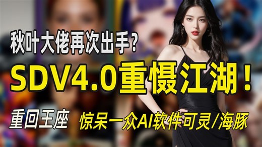 【2025！SD彻底杀疯】超吊炸！秋叶大佬回归！官方贺岁发布SDV4.10官方纯净版！秒杀一众AI，（附SD安装包教程）超变态的视频软件工具！