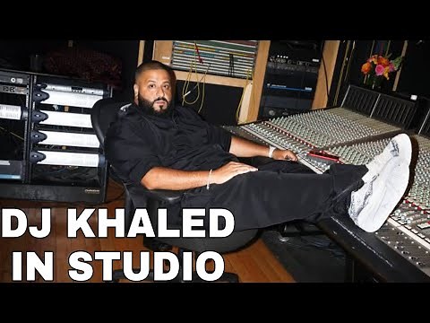 Dj Khaled In Studio