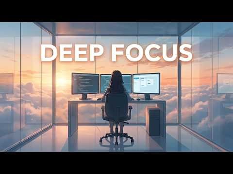 Deep Focus Coding Music ☁️ Programming Above the Clouds
