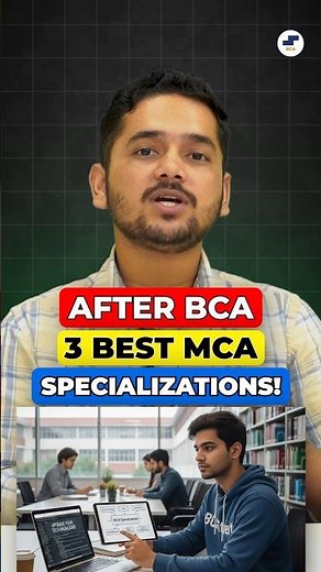 💥Top 3 MCA Specialization 2026🤩 After BCA Best MCA Specialization! #shorts #bca #bcacourse #mca #yt