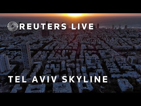 LIVE: View of Tel Aviv skyline