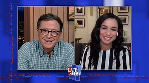 The amazing Sarah Cooper, known for her Trump lip sync videos on TikTok, thinks of her videos as "interpretations” of Trump’s subtext and she's pretty sure the President has seen her work. Check out Sarah Cooper in her new Netflix special “Everything’s Fine.” | The Late Show with Stephen Colbert