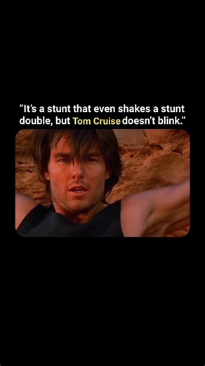 DEFINE — MOVIES & CINEMA on Instagram: "The cliff-climbing scene in Mission: Impossible 2 is wild enough to make even a stunt double think twice. Tom Cruise hangs off a sun-blasted mountain with nothing but his hands, pulling off that famous leap to the opposite ledge. It’s the kind of moment that would shake a trained double, but Cruise doesn’t even blink — he just commits, making the danger feel shockingly real on screen. . Follow @define.cinema"
