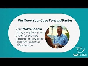 3 Easy Steps To Hire a Process Server | www.WAProSe.com | 5-Star Rated Process Servers in Seattle