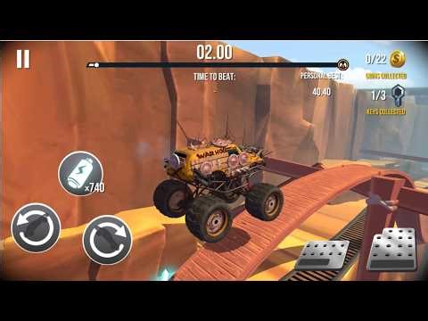 Hardest Stunt Car Extreme: Monster Truck Pro Driver Run Mobil Android GamePlay #2