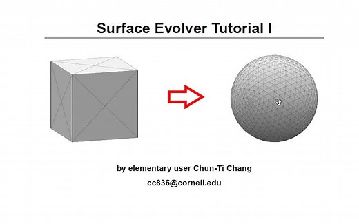 Surface Evolver Tutorial