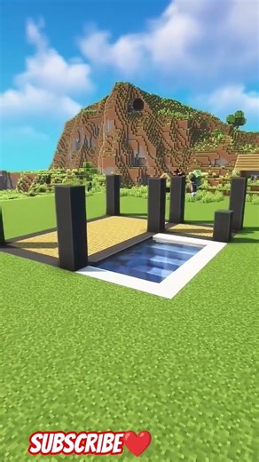 #game #gameplay #minecraft #minecraftshorts construction modern House