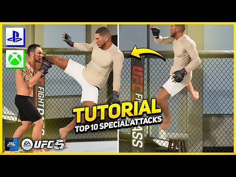 UFC 5 Top 10 Special Attacks/Moves Tutorial and Guide