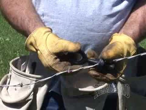 How to install Redbrand Barbed Wire