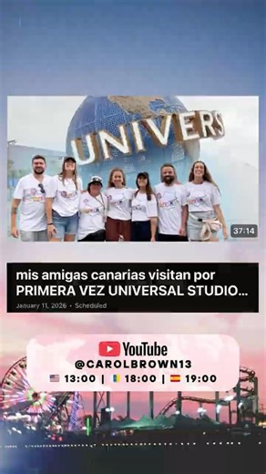 mis amigas canarias visitan por PRIMERA VEZ UNIVERSAL STUDIOS orlando #universalorlando #orlando