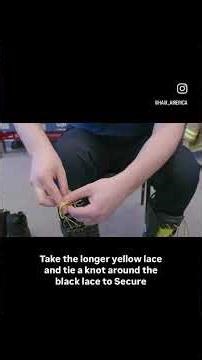 How to Lace HAIX® Fire Eagle® Xtreme Boots #HAIXBoots #QuadCertified