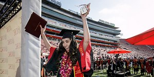 Commencement 2021: Engineering Grads Take Center Stage at L.A. Coliseum For First Time in 71 Years - USC Viterbi | School of Engineering