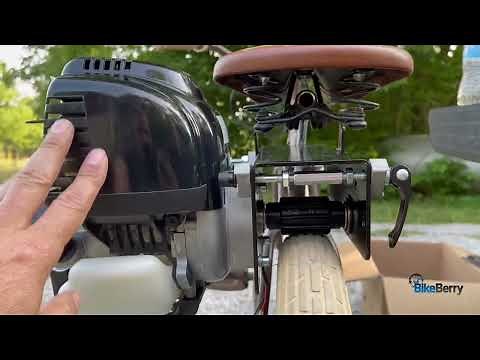 Master the Art of Friction Drive Engine Setup on Your Bike | Motorized Bike | BikeBerry