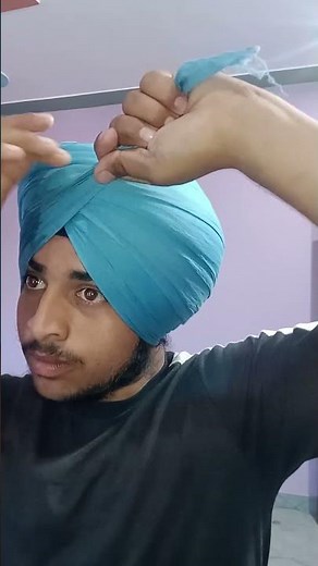 New style pagg tutorial How to tie ✅✅#turban #paghdi #turbantutorial