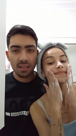 Playful Bathroom Moments: Lighthearted Interactions