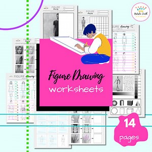 Figure Drawing Worksheets – Step-by-Step Guide & Practice Sheets