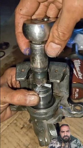 Install the Rear Disc Brake Caliper Seal and piston