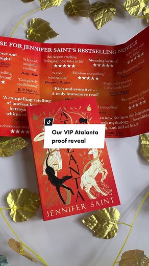Our special VIP #Atalanta proofs have arrived and we’re obsessed. Coming 2023, the original Katniss Everdeen. #booktok #books #greekymythology #tsoa #reading
