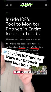 128K views · 4K reactions | The use of Webloc and Tangles is a clear violation of our 4th amendment rights as evidenced by Carpenter v US (2018). So until we can get legislation around this constitutional violation, pls make sure the loved ones in your life turn off location services on every app to keep them safe. #immigrant #webloc #fdt #palantir #chingalamigra | Etchaskej | Facebook