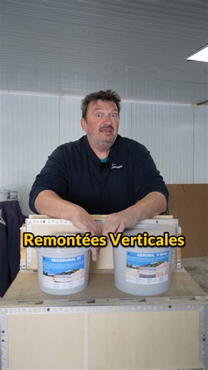 Comment faire des Remontées verticales en Granulat de marbre (Resomural ou Aérosil) le tuto | #moquettedepierre #granulatdemarbre #pourtoi #tuto #terrasse