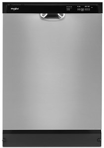 Whirlpool 24-Inch Quiet Dishwasher with Heat Dry in Stainless Steel - WDF332PAMS
