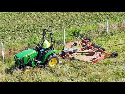 37hp, Rhino TS10 10' flex-wing Mower?