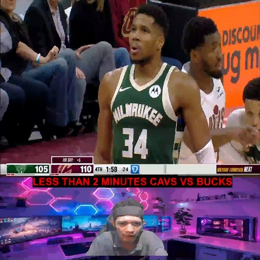 121K views · 1.8K reactions | Bucks VS Cavaliers Less than 2 Minutes remaining Intense 10-27-2025 | Inday Rose | Facebook