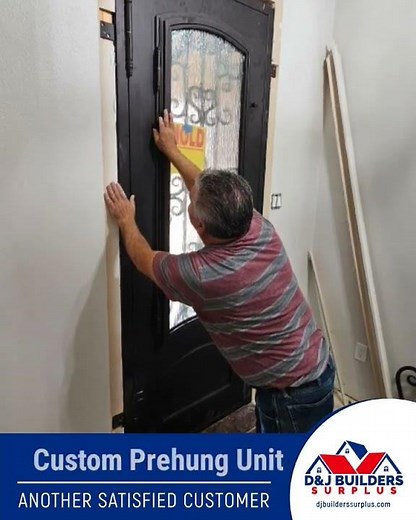 8ft Iron Door Install for Residential Home Improvement #irondoors #homeimprovement #lovemydoors