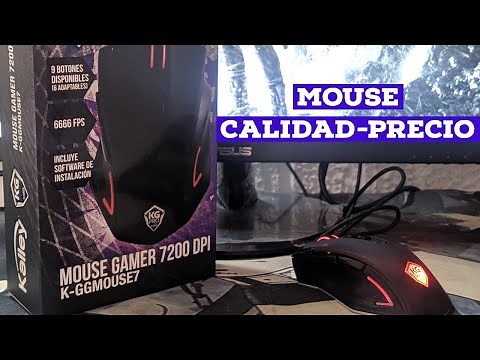 MOUSE GAMER CALIDAD PRECIO - KALLEY K-GGMOUSE7