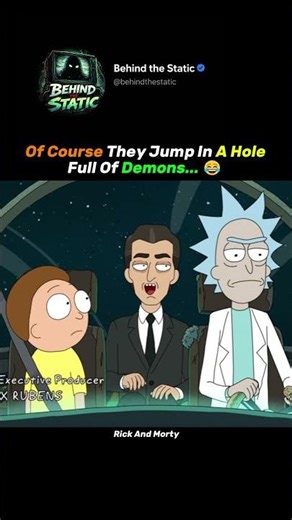 Of Course They Jump In A Hole Full Of Demons