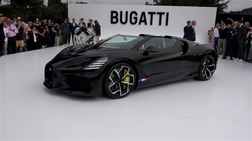 First look at the Bugatti W16 Mistral