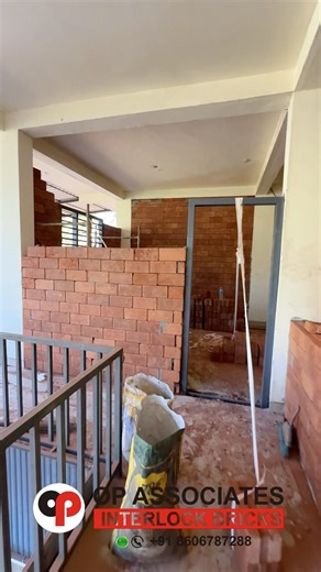 Soil solid laterite interlocking bricks building room partition #soil #interlockingbrick #mudbrick