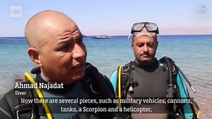 Take a look at Jordan's new underwater military museum