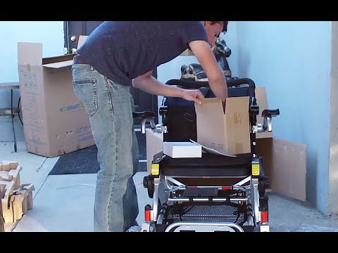 KD Smart Chair power wheelchair review and unboxing
