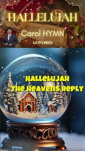HALLELUJAH | Christmas Carol HYMN with Lyrics | All for Christmas