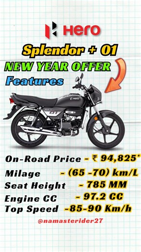 😍 कीमत गिर गई गाड़ियों पर 🚨 Splendor New model 🥳 | Splendor price drop #splendor #shorts #bike
