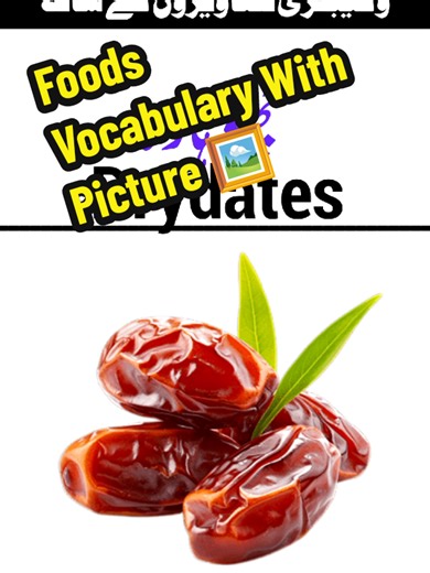 Exploring Foods Vocabulary with Pictures