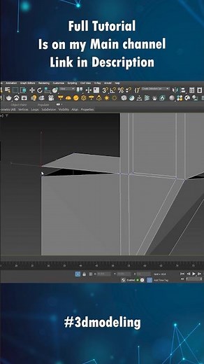 How to Merge Vertex in 3ds Max | Beginner Modeling Tip