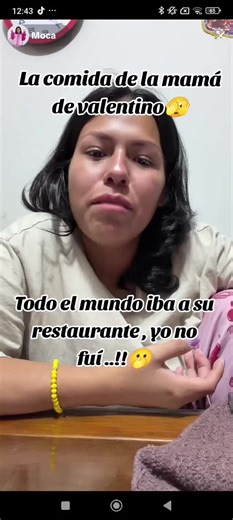 La comida de la mamá de Valentino en Moca