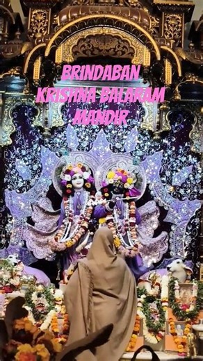 Vrindavan Dham //Krishna Balaram Mandir// #shortsviral #love #shortvideo #short