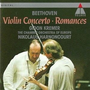 Beethoven, Gidon Kremer, The Chamber Orchestra Of Europe, Nikolaus Harnoncourt - Violin Concerto • Romances